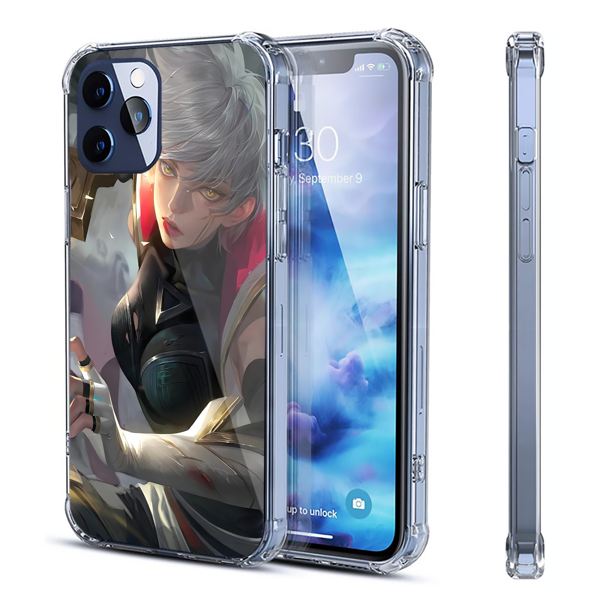 リーグ・オブ・レジェンド League of Legends LOL 【iPhone 12シリーズ対応】透明スマホケース（クリアソフトケース）